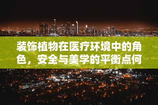 装饰植物在医疗环境中的角色，安全与美学的平衡点何在？