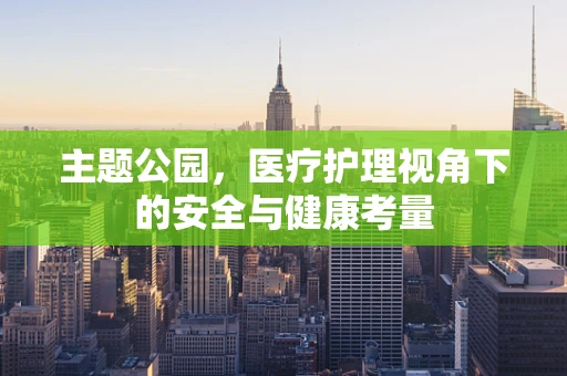 主题公园，医疗护理视角下的安全与健康考量