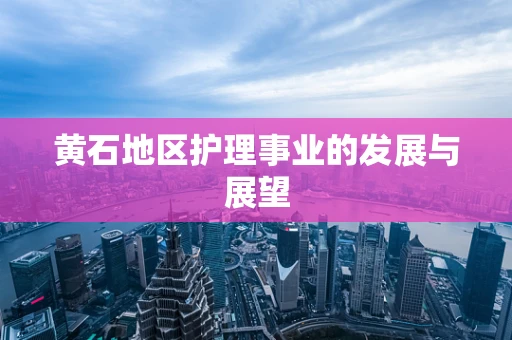 黄石地区护理事业的发展与展望