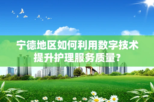 宁德地区如何利用数字技术提升护理服务质量？