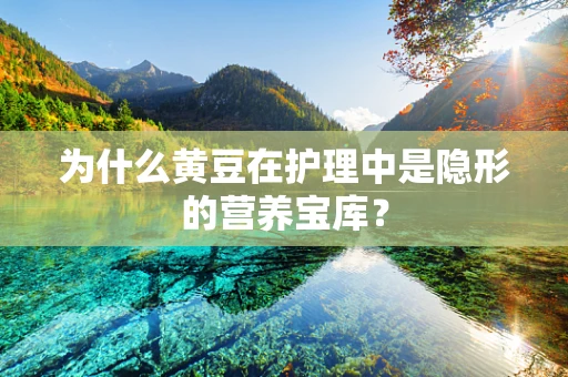 为什么黄豆在护理中是隐形的营养宝库？