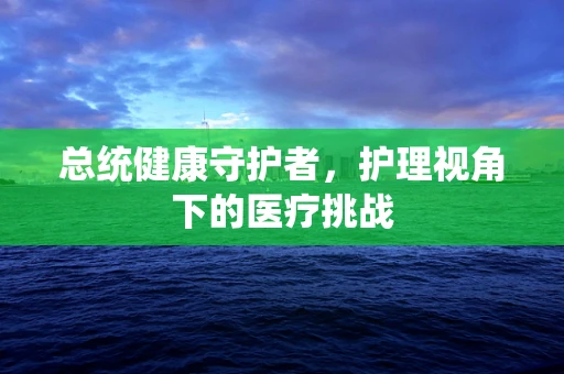 总统健康守护者，护理视角下的医疗挑战