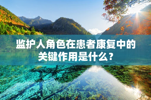 监护人角色在患者康复中的关键作用是什么？
