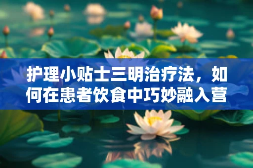 护理小贴士三明治疗法，如何在患者饮食中巧妙融入营养？