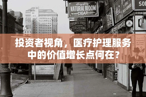 投资者视角，医疗护理服务中的价值增长点何在？