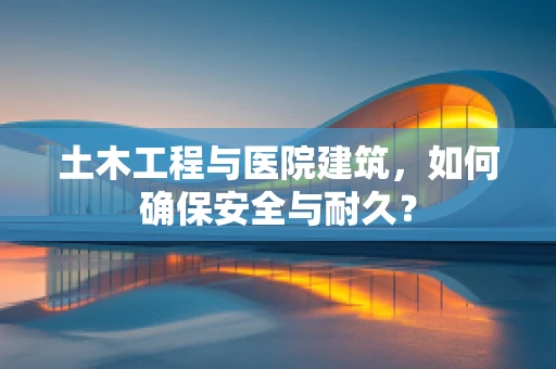 土木工程与医院建筑，如何确保安全与耐久？