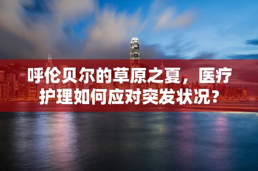 呼伦贝尔的草原之夏，医疗护理如何应对突发状况？