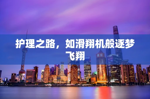 护理之路，如滑翔机般逐梦飞翔