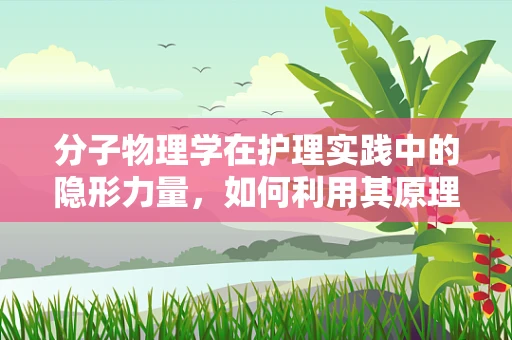 分子物理学在护理实践中的隐形力量，如何利用其原理优化药物输送？