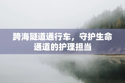 跨海隧道通行车，守护生命通道的护理担当