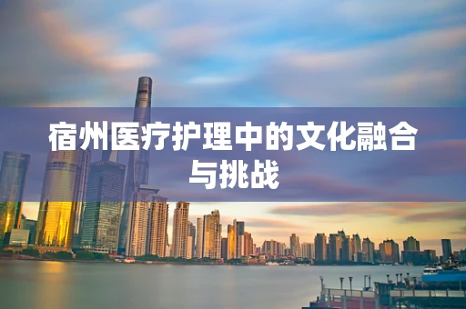 宿州医疗护理中的文化融合与挑战