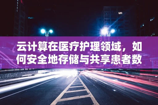 云计算在医疗护理领域，如何安全地存储与共享患者数据？