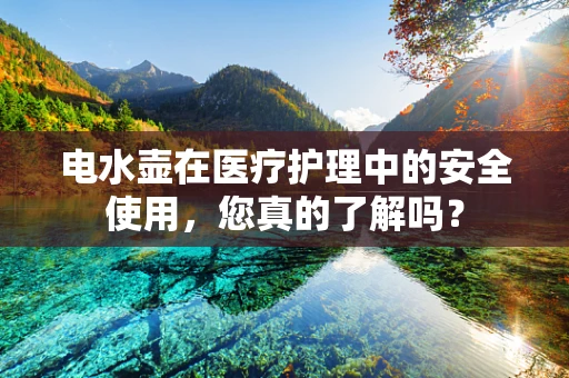 电水壶在医疗护理中的安全使用，您真的了解吗？