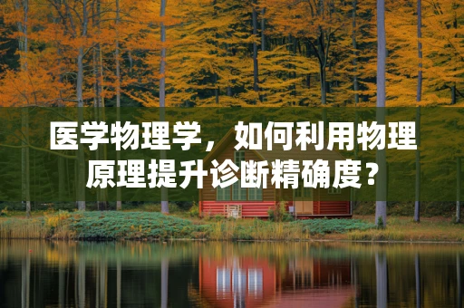 医学物理学，如何利用物理原理提升诊断精确度？