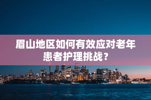 眉山地区如何有效应对老年患者护理挑战？