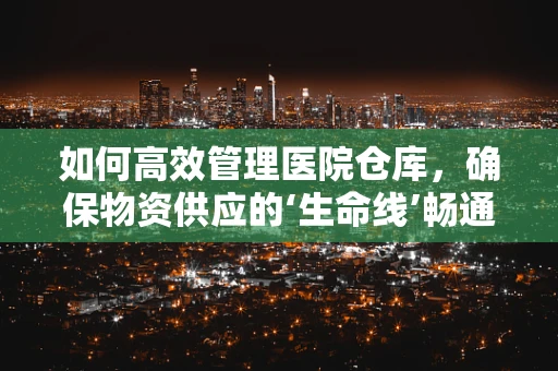 如何高效管理医院仓库，确保物资供应的‘生命线’畅通无阻？