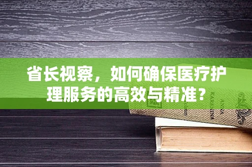 省长视察，如何确保医疗护理服务的高效与精准？