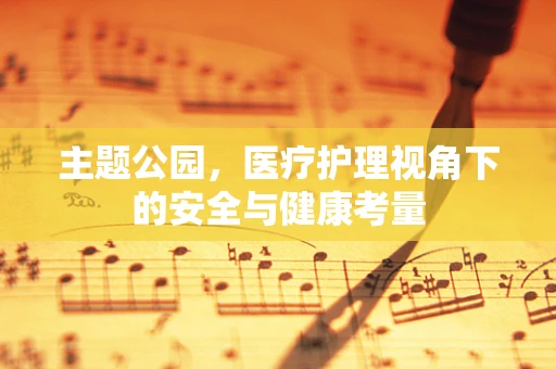 主题公园，医疗护理视角下的安全与健康考量