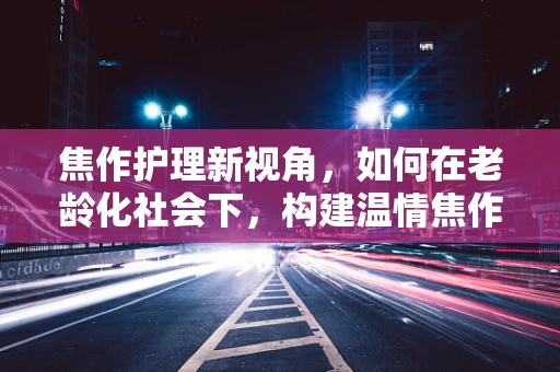 焦作护理新视角，如何在老龄化社会下，构建温情焦作养老护理模式？
