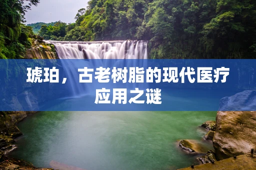 琥珀，古老树脂的现代医疗应用之谜
