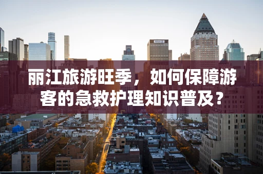 丽江旅游旺季，如何保障游客的急救护理知识普及？