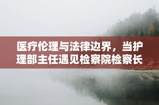 医疗伦理与法律边界，当护理部主任遇见检察院检察长