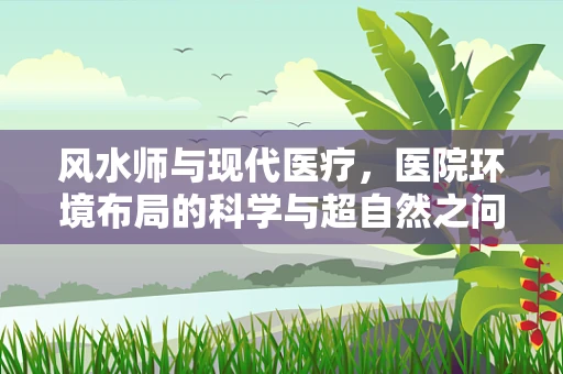 风水师与现代医疗，医院环境布局的科学与超自然之问