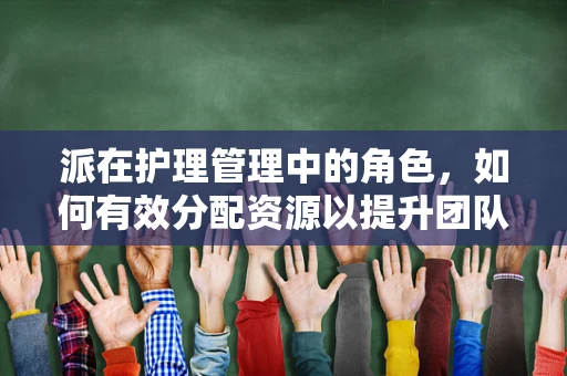 派在护理管理中的角色，如何有效分配资源以提升团队效率？