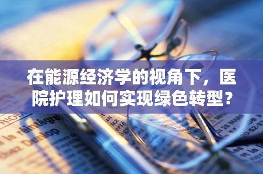 在能源经济学的视角下，医院护理如何实现绿色转型？