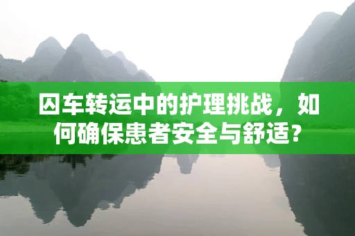 囚车转运中的护理挑战，如何确保患者安全与舒适？