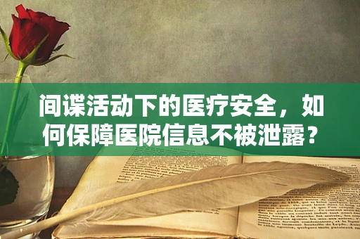 间谍活动下的医疗安全，如何保障医院信息不被泄露？