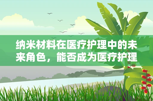 纳米材料在医疗护理中的未来角色，能否成为医疗护理的新‘微’力？