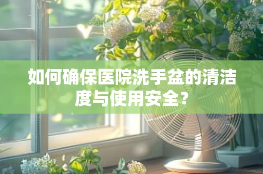 如何确保医院洗手盆的清洁度与使用安全？