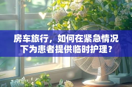 房车旅行，如何在紧急情况下为患者提供临时护理？