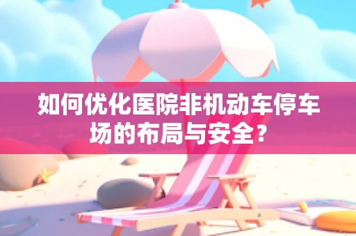 如何优化医院非机动车停车场的布局与安全？