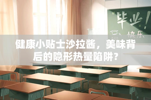 健康小贴士沙拉酱，美味背后的隐形热量陷阱？