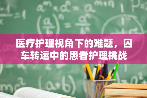 医疗护理视角下的难题，囚车转运中的患者护理挑战