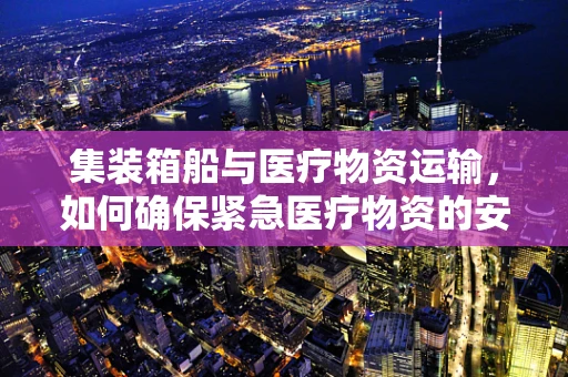 集装箱船与医疗物资运输，如何确保紧急医疗物资的安全与高效？
