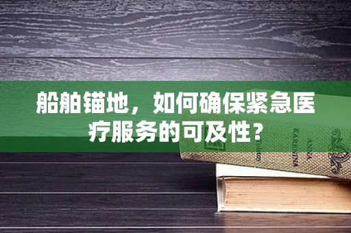 船舶锚地，如何确保紧急医疗服务的可及性？