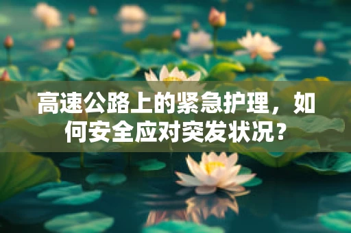 高速公路上的紧急护理，如何安全应对突发状况？