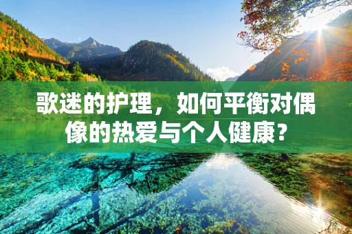 歌迷的护理，如何平衡对偶像的热爱与个人健康？