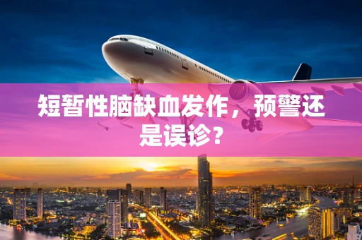 短暂性脑缺血发作，预警还是误诊？