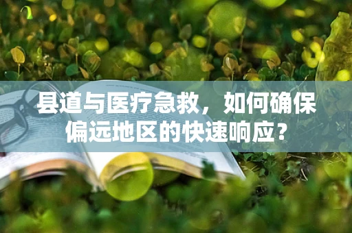县道与医疗急救，如何确保偏远地区的快速响应？