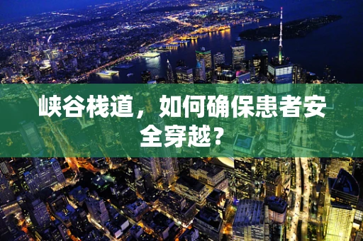 峡谷栈道，如何确保患者安全穿越？