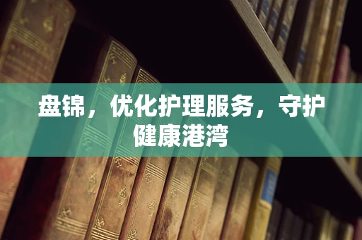 盘锦，优化护理服务，守护健康港湾