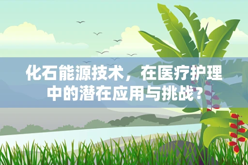化石能源技术，在医疗护理中的潜在应用与挑战？