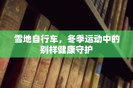 雪地自行车，冬季运动中的别样健康守护
