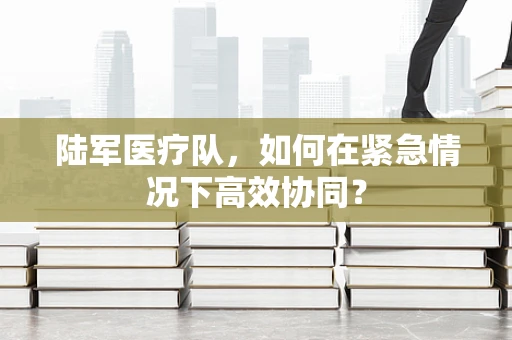 陆军医疗队，如何在紧急情况下高效协同？