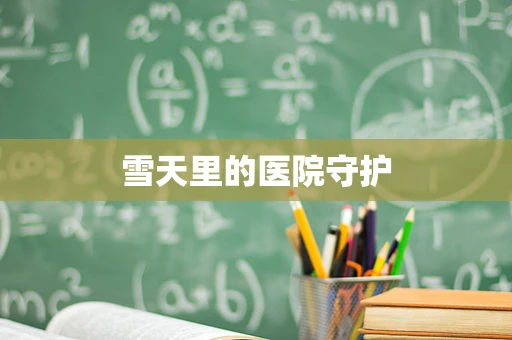 雪天里的医院守护