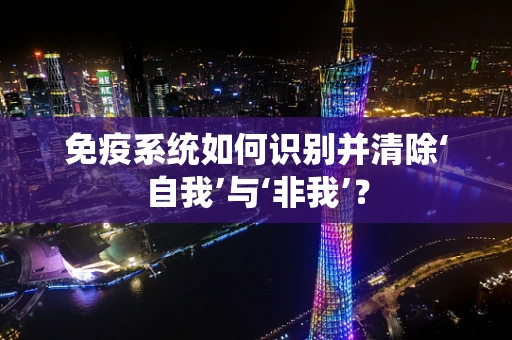 免疫系统如何识别并清除‘自我’与‘非我’？